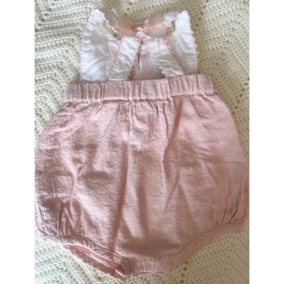 Catherine Malandrino Baby Girl Summer Romper 6-9 - Picture 3 of 6